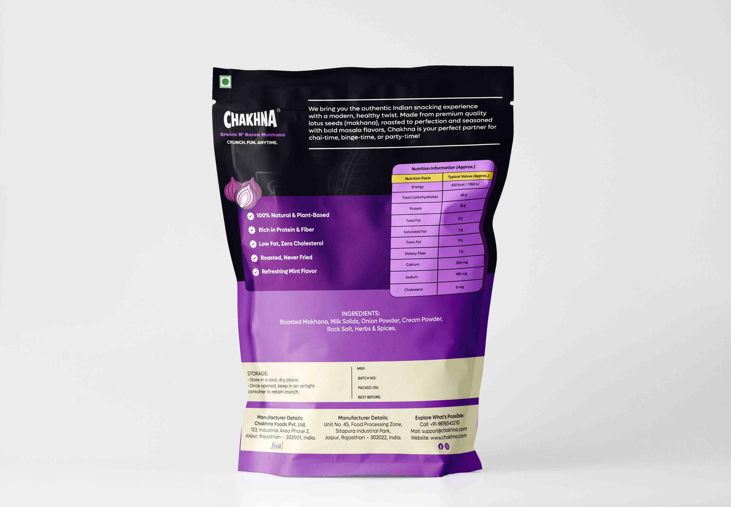 Cream N Onion Makhana