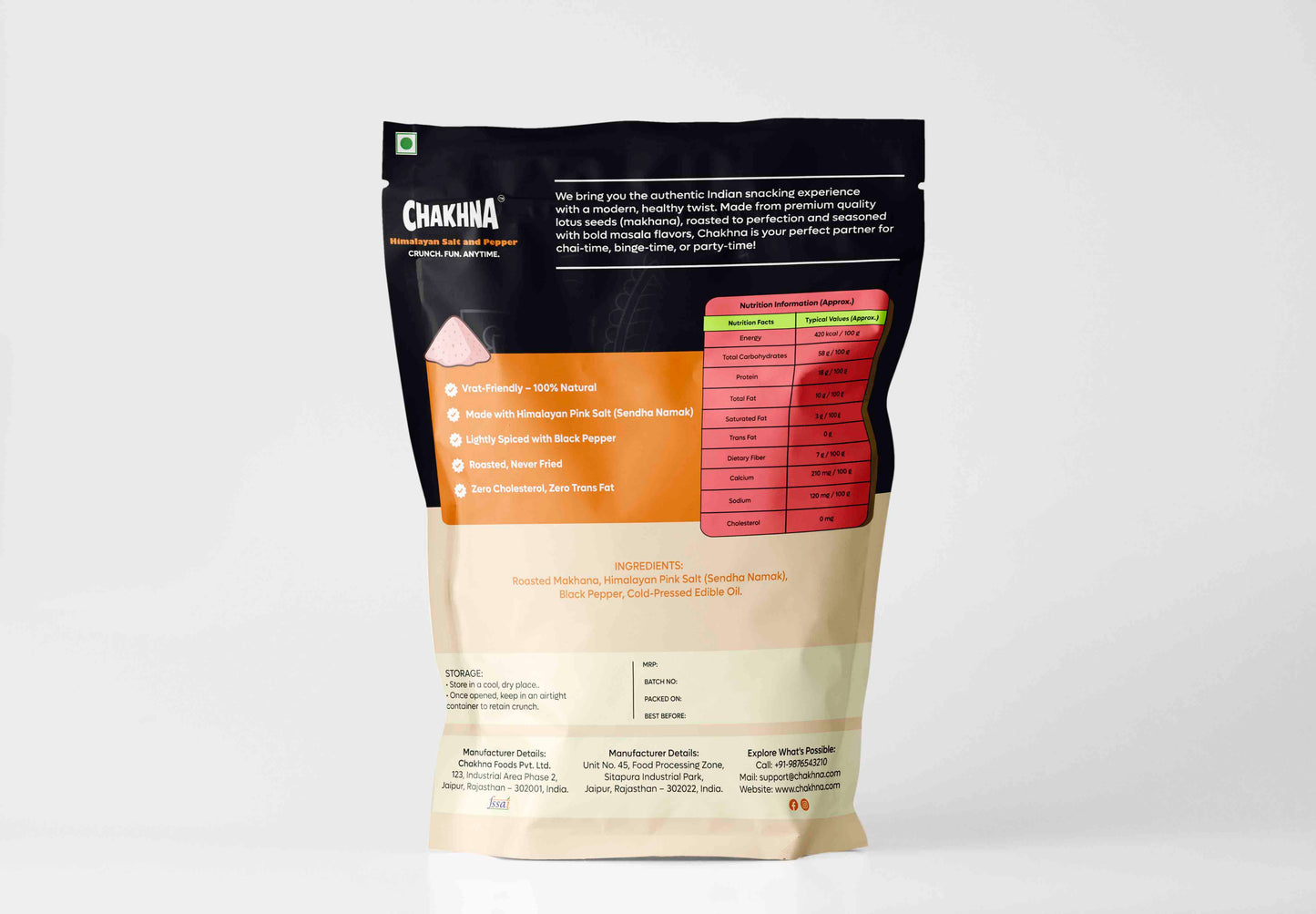 Himalayan salt and pepper