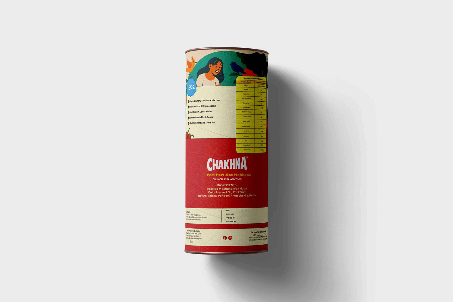 Peri Peri Hot Makhana - Minis