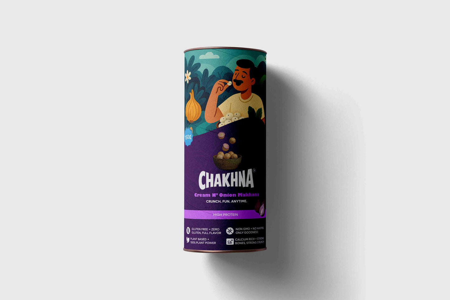 Cream N Onion Makhana - Minis