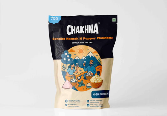 Sendha Namak N Pepper Makhana (Vrat Special)
